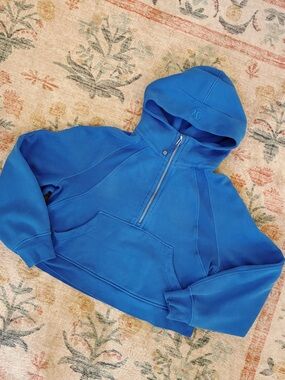 Lululemon Poolside Blue Scuba Half Zip